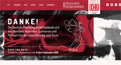 Desktop Screenshot of bochumer-musiksommer.de